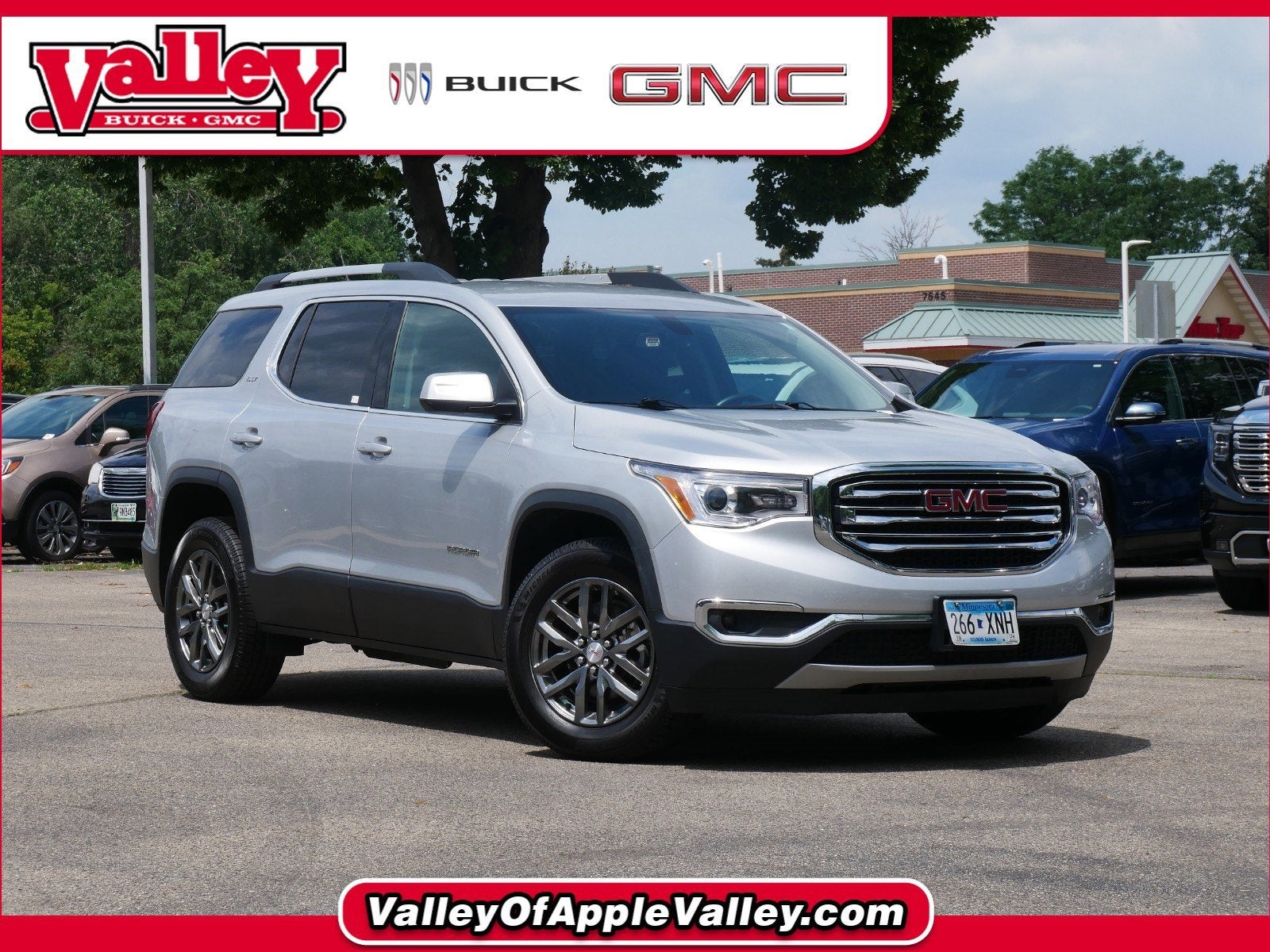 Used 2017 GMC Acadia SLT-1 with VIN 1GKKNULS1HZ186626 for sale in Apple Valley, Minnesota
