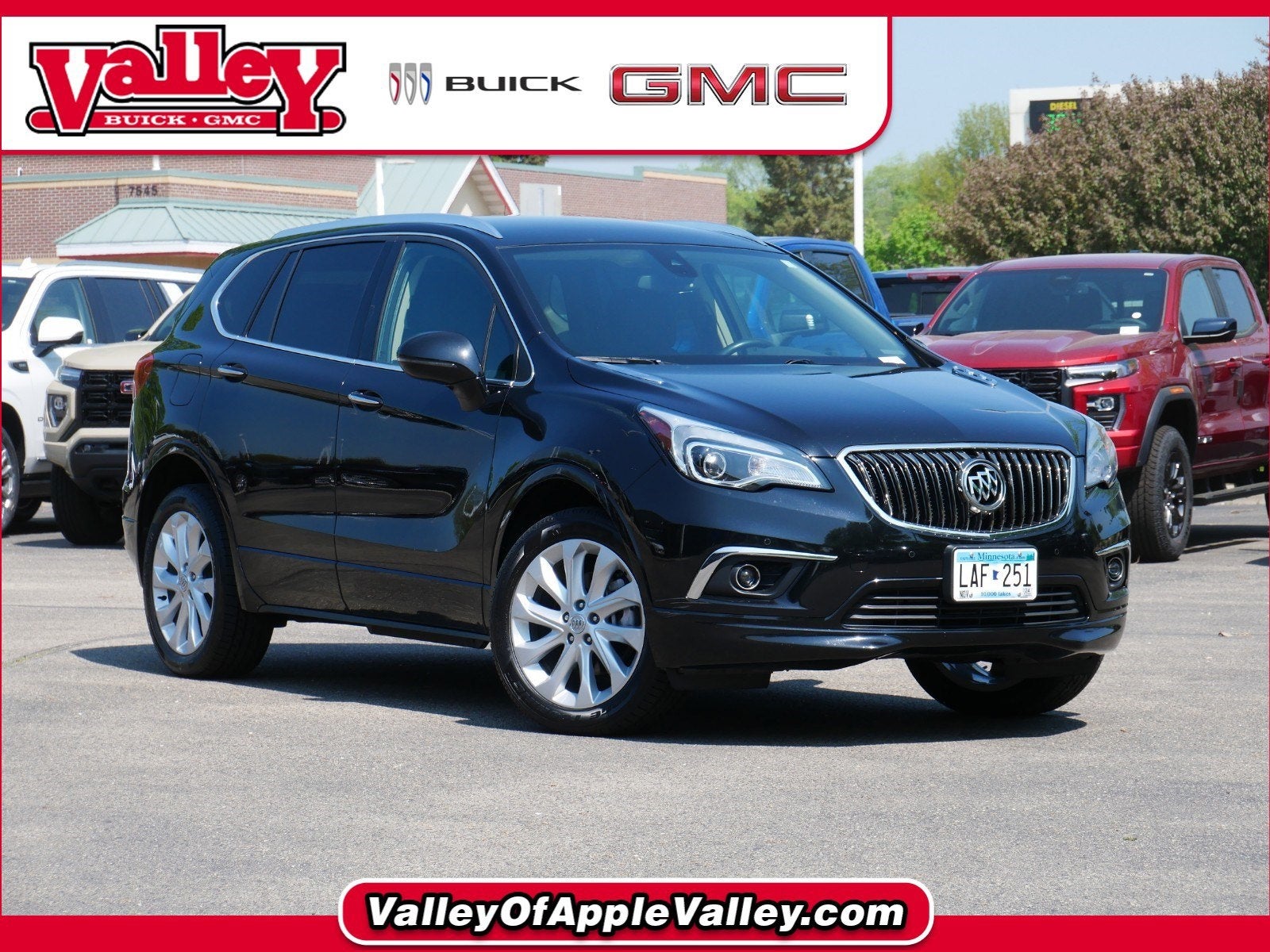 Used 2017 Buick Envision Premium II with VIN LRBFXFSX1HD202206 for sale in Apple Valley, Minnesota